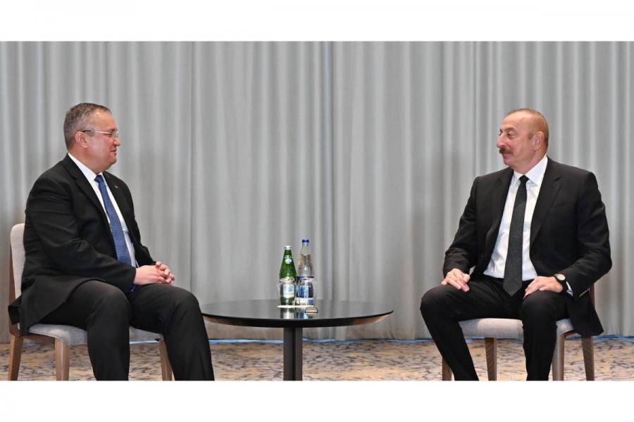 Prezident İlham Əliyev Rumıniyanın Baş naziri ilə görüşüb - Yenilənib