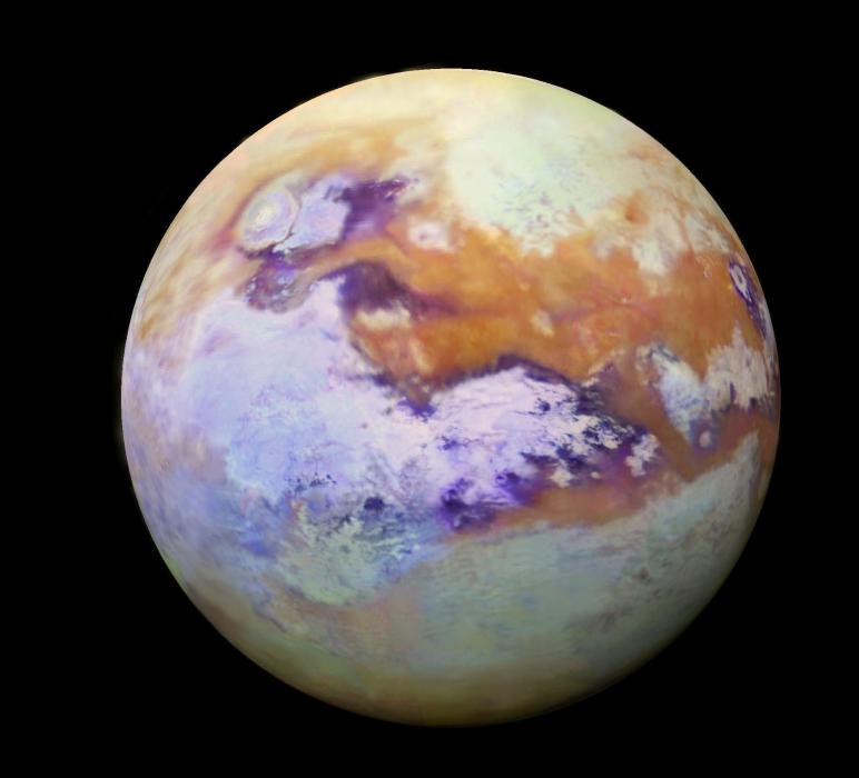  "James Webb" Kosmik Teleskopu Titanda buludlar aşkar edib