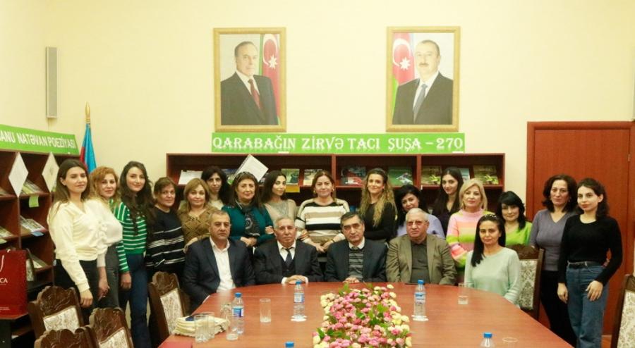 Gənclər Kitabxanasında professor Qəzənfər Paşayevin 85 illiyi qeyd olunub