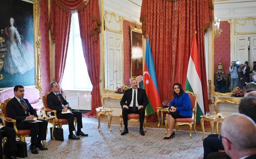  "Enerji məsələsi Azərbaycan-Macarıstan gündəliyində birinci yerdədir" -  Prezident