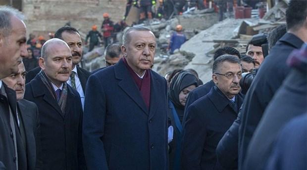 Ərdoğan zəlzələ bölgəsinə gedib