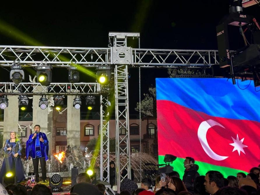 Ağalıda möhtəşəm bayram konserti - FOTOLAR