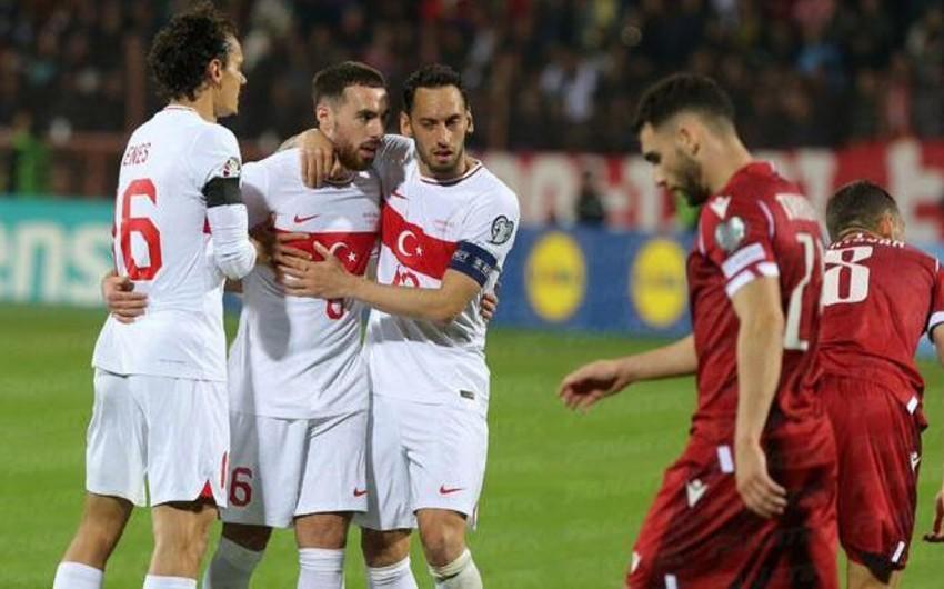Türkiyə futbol millisi Ermənistanı məğlub edib