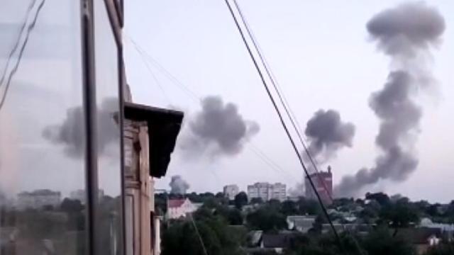 Rusiyanın raket hücumu nəticəsində 13 ukraynalı yaralanıb