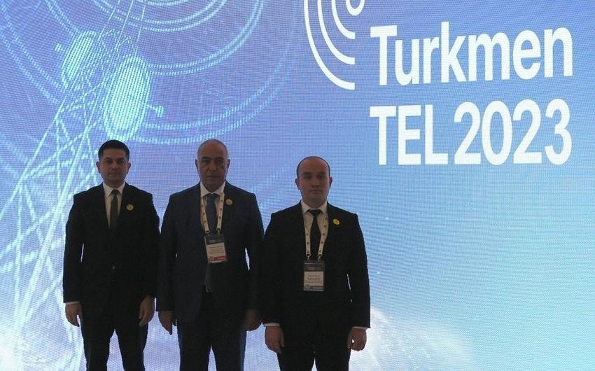 Azərbaycan “TürkmenTEL-2023” adlı beynəxalq sərgi-konfransda iştirak edib