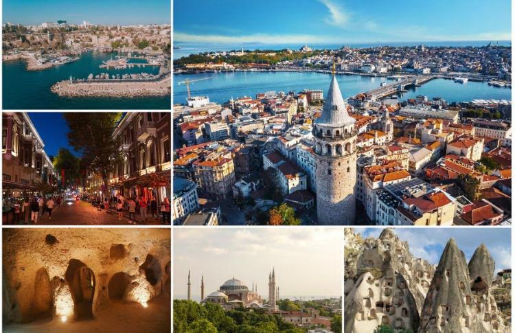 Türkiyənin füsunkar yeni il marşrutları -  İstanbul, Kapadokya və Antalya