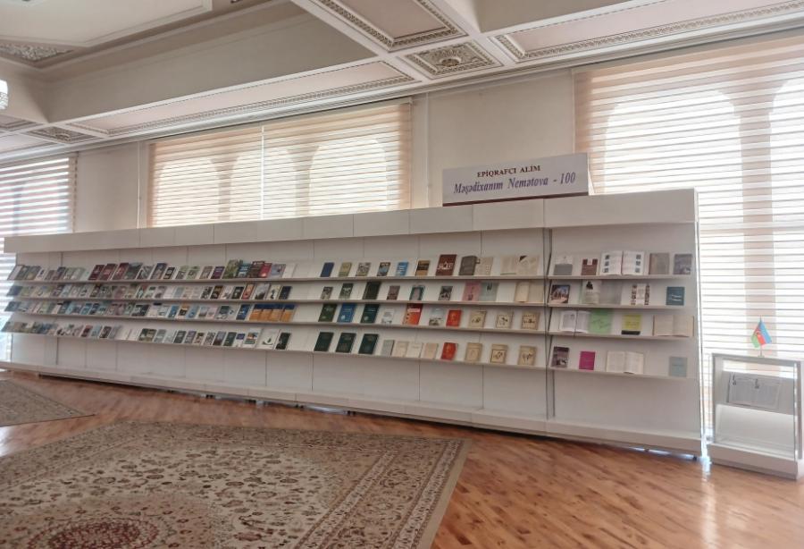Milli Kitabxana “Epiqrafçı alim Məşədixanım Nemətova – 100” adlı ənənəvi sərgi təqdim edib
