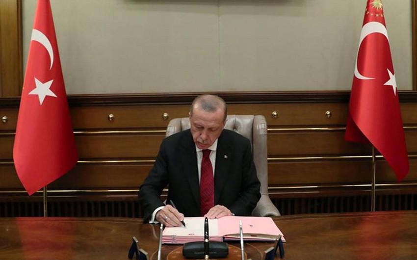 Ərdoğan Azərbaycanla Türkiyə arasında qrant sazişini təsdiqləyib
