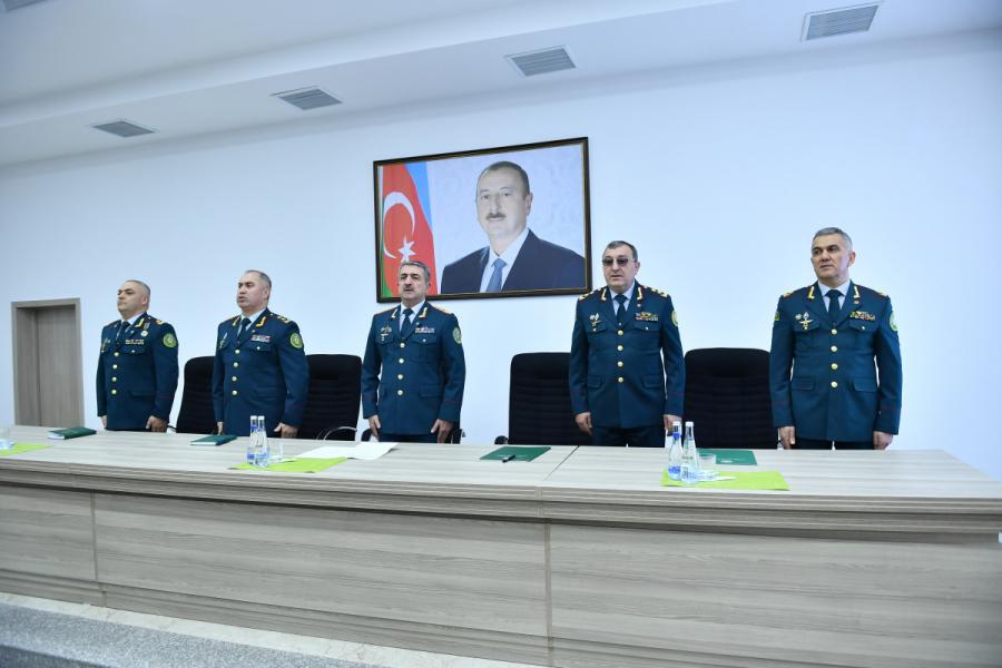 DSX-nın Hərbi Hospitalında xidməti müşavirə keçirilib