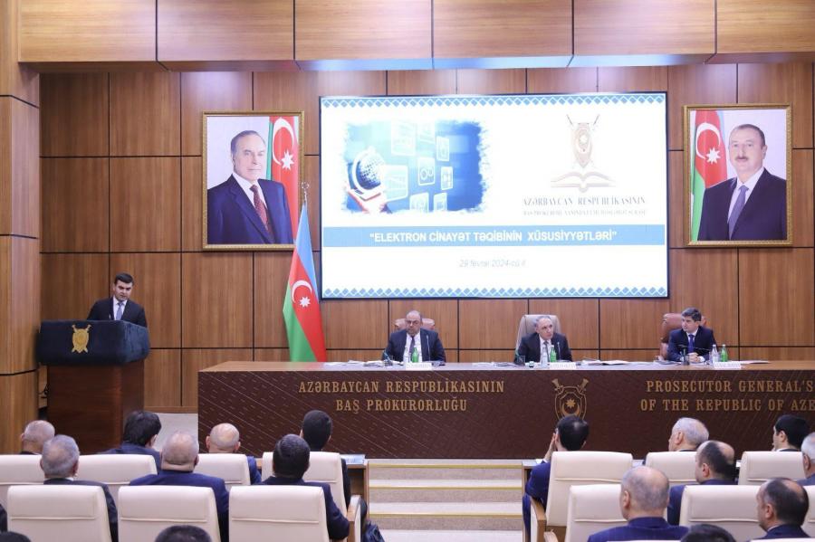 Baş prokuror yanında Elmi-Məsləhət Şurasının növbəti iclası keçirilib