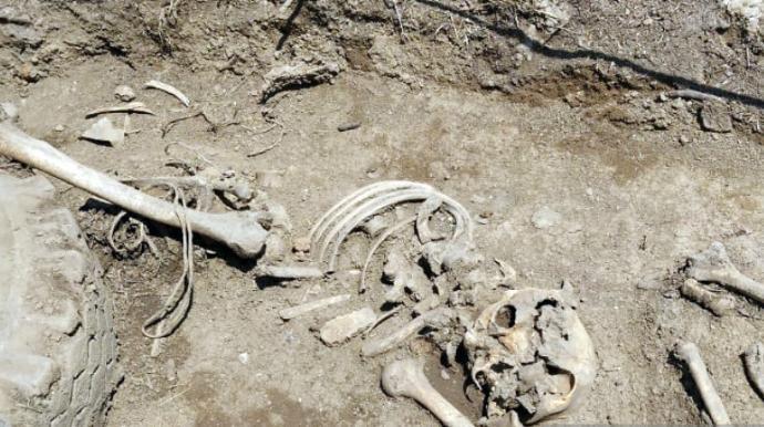 Xocalıda kütləvi məzarlıqda aşkar edilmiş insan qalıqlarının sayı 13-ə çatıb