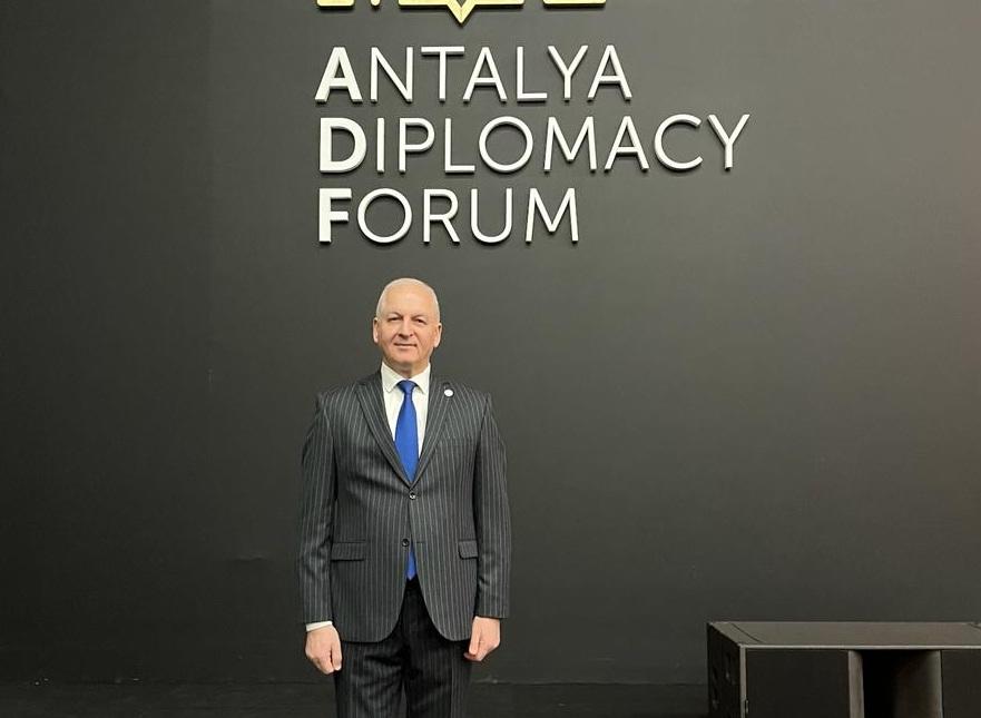 Fotoreportaj - Akademik Şahin Mustafayev Antalya Diplomatik Forumu 2024-də iştirak edib
