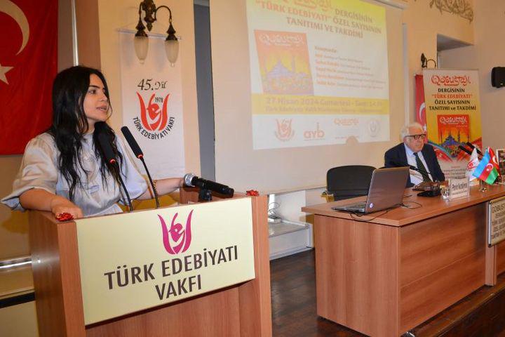 “Qobustan” dərgisinin Türkiyə sayı İstanbulda təqdim edilib