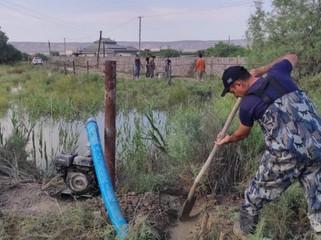 FHN-nin qüvvələri Hacıqabulda su basmış ərazilərə cəlb olunub