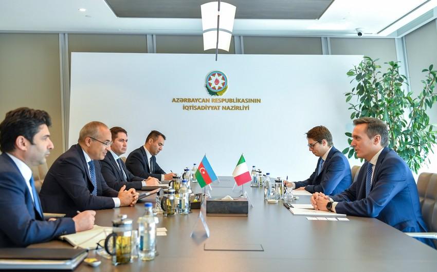 Azərbaycan İtaliya ilə Orta Dəhlizlə bağlı əməkdaşlığın perspektivlərini müzakirə edib