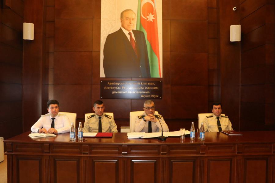 Hərbi Prokurorluqda geniş kollegiya iclası keçirilib