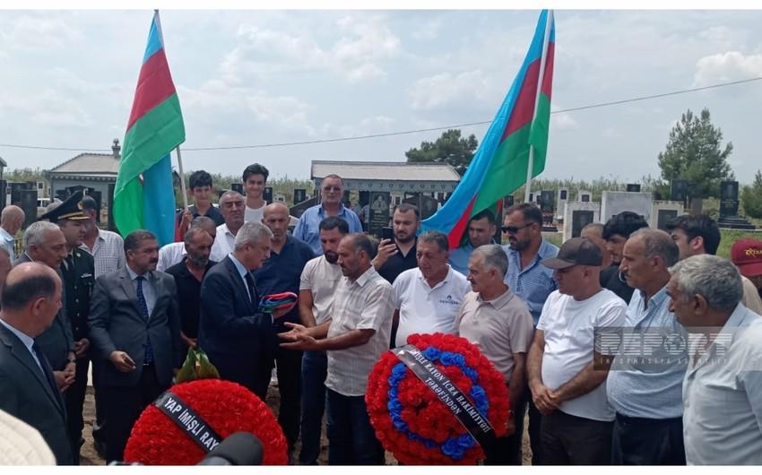 Birinci Qarabağ müharibəsinin şəhidi İbrahim Vəliyev İmişlidə dəfn edilib - YENİLƏNİB