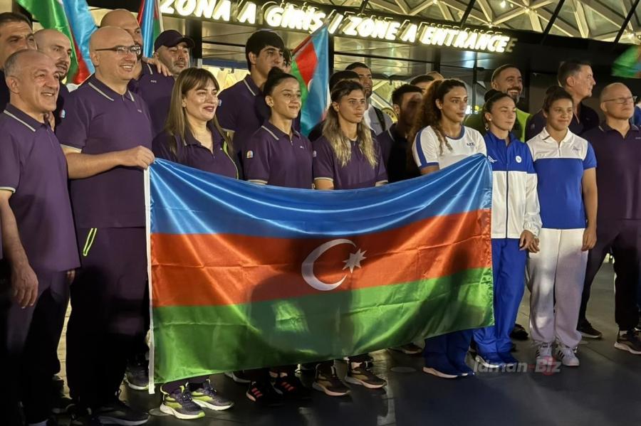 Azərbaycanın bir qrup idmançısının Paris Olimpiadasına yolasalma mərasimi baş tutub
