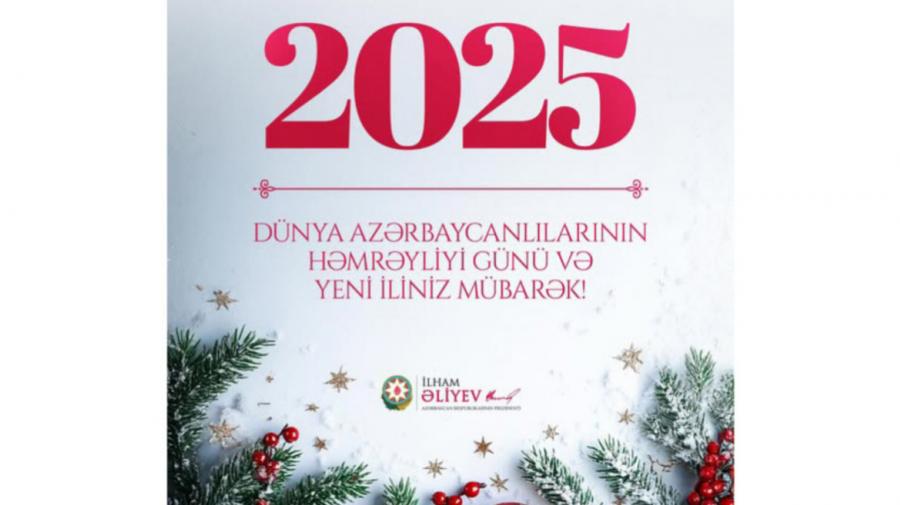 Prezident Dünya Azərbaycanlılarının Həmrəyliyi Günü münasibətilə paylaşım edib