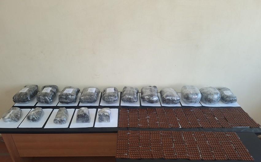İrandan Azərbaycana 16 kiloqram narkotik vasitənin keçirilməsinin qarşısı alınıb