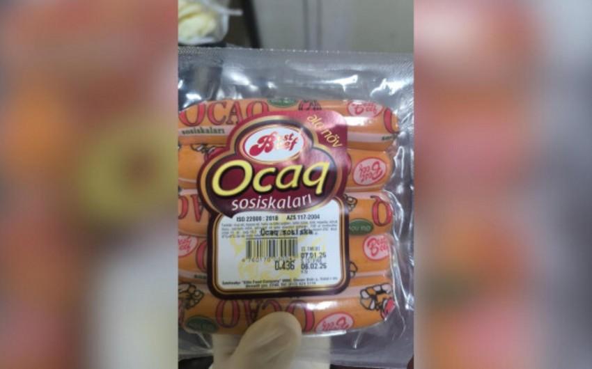 AQTA sosis məhsulunun tərkibində etiketində bəyan edilməyən donuz əti DNT-si aşkarlayıb