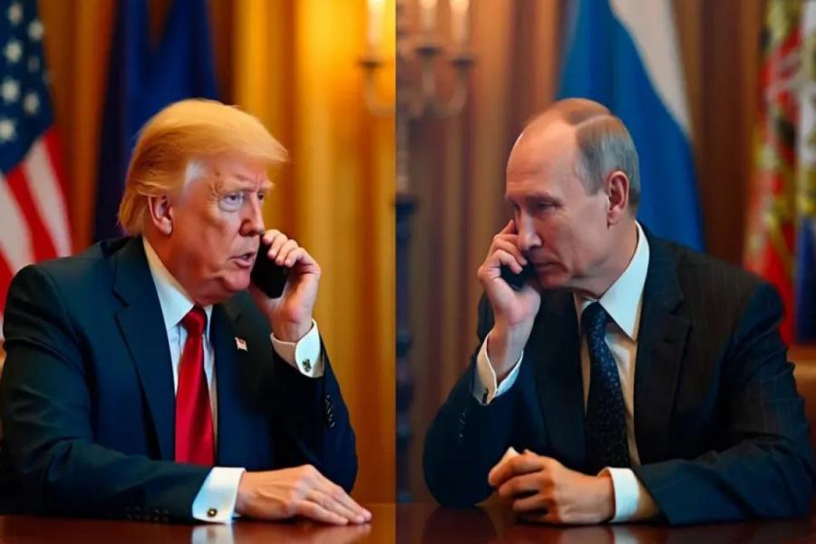 Tramp və Putin arasında telefon danışığı baş tutub -  YENİLƏNİB