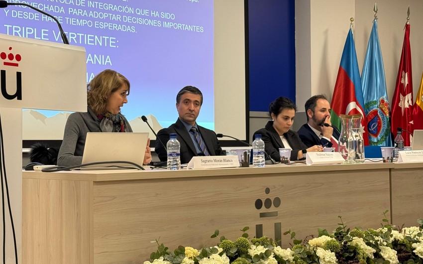 İspaniyada Azərbaycan və Avropa İttifaqı-Azərbaycan münasibətlərinə dair konfrans keçirilib