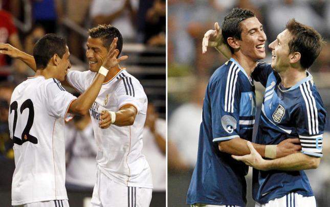 Di Maria: “Ronaldo və Messi arasında fərq böyükdür"