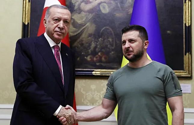 Zelenski Ərdoğanla görüşmək üçün  Türkiyəyə gəldi
