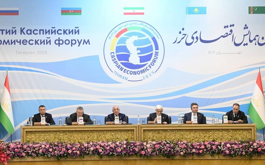 Azərbaycan Üçüncü Xəzər İqtisadi Forumunda iştirak edib