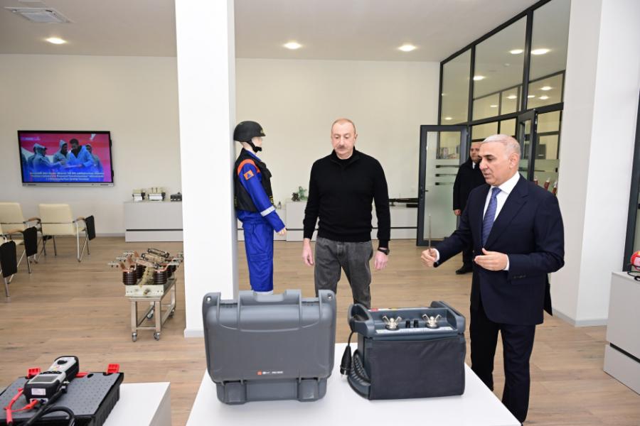 Ağdam Regional Rəqəmsal İdarəetmə Mərkəzi və Təlim-Tədris Kompleksinin açılışı olub - YENİLƏNİB