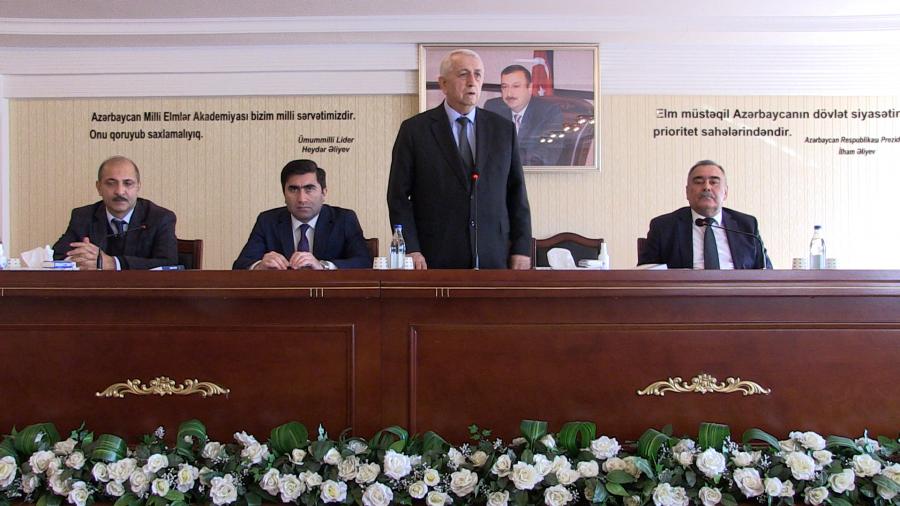 AMEA-nın 80, onun Gəncə Bölməsinin yaradılmasının 44 illiyi münasibətilə Gəncədə elmi-nəzəri konfrans keçirilib