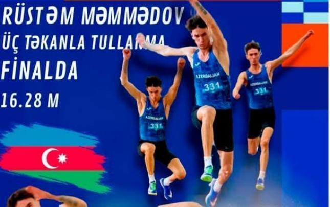 Atletimiz Avropa çempionatının finalında