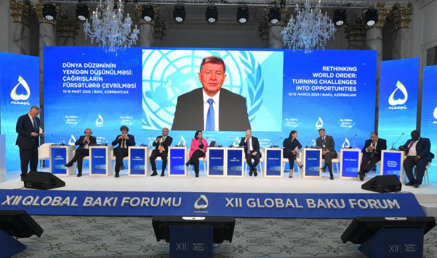 Bakı Forumunda panel müzakirəsi:  “Gələcək üçün BMT paktı: Yeni qlobal konsensusun yaradılması”