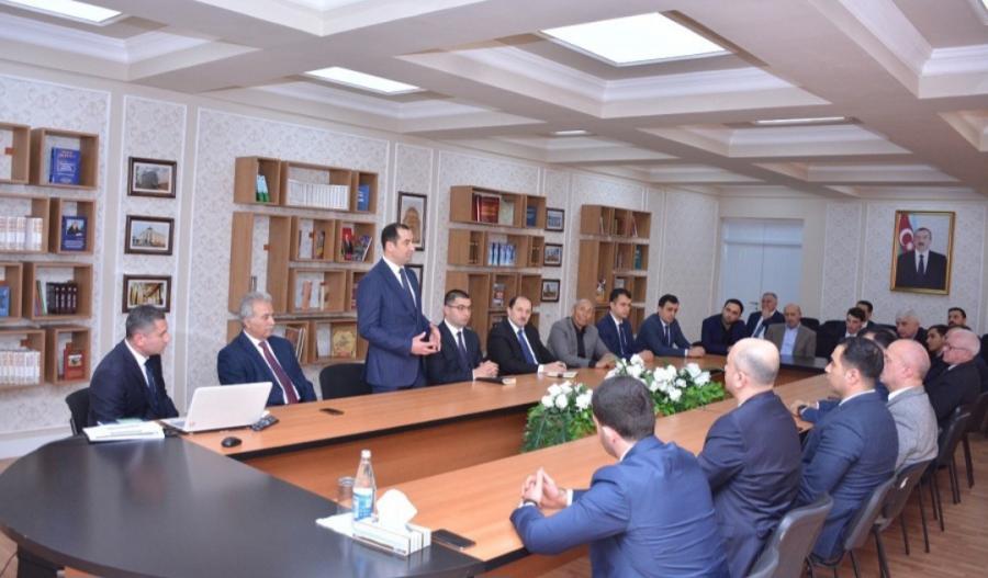 Şamaxı rayonuna özəl investisiyaların cəlb olunması ilə bağlı elmi-tədqiqat layihəsi həyata keçirilib