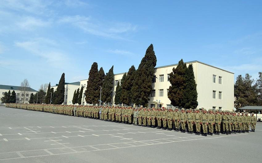 Hərbi vəzifəlilərin təlim toplanışı başa çatıb