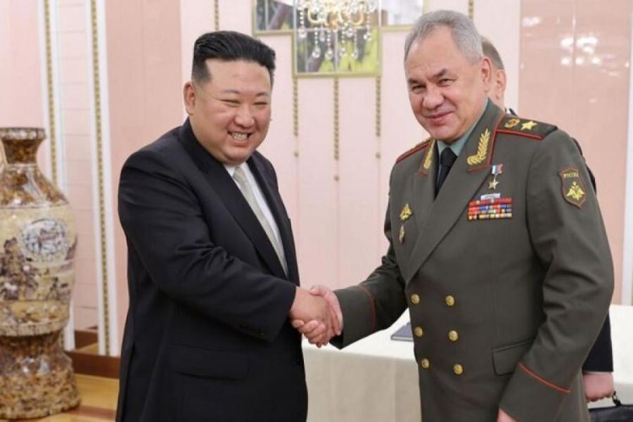 Sergey Şoyqu Kim Çen Inla görüşüb