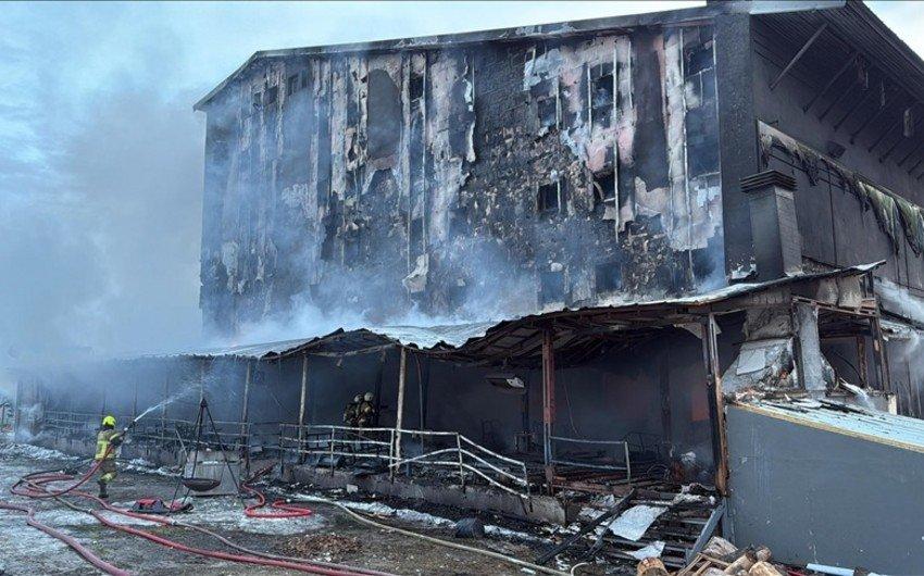Türkiyənin Uludağ xizək kurortundakı yanğınla əlaqəli 5 nəfər saxlanlıb
