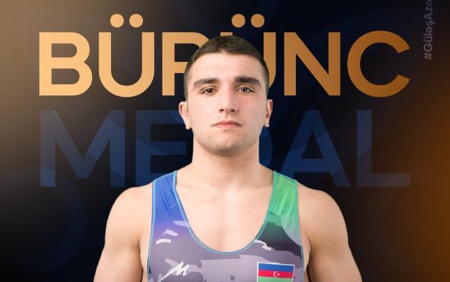 Daha bir güləşçimiz Avropa çempionatında bürünc medal qazandı