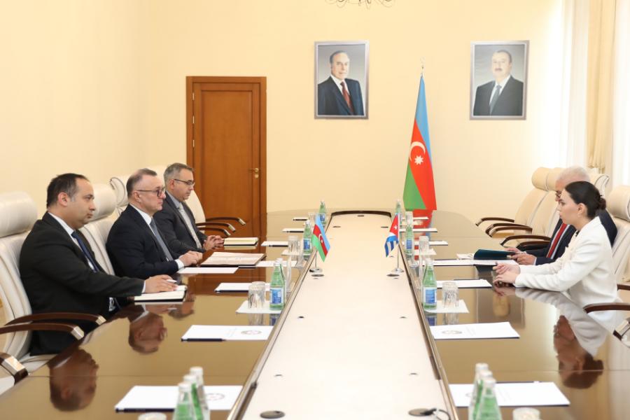 Səhiyyə və tibb elmi sahəsində Azərbaycan Kuba əməkdaşlığı müzakirə olunub
