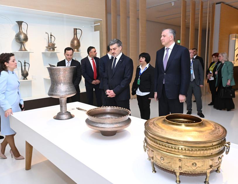 Mixeil Kavelaşvili Heydər Əliyev Mərkəzində olub