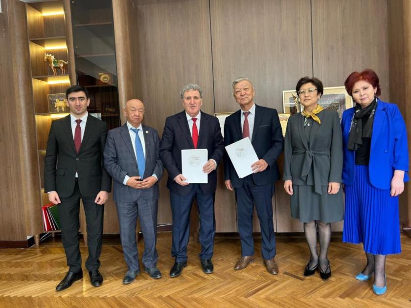 AMEA ilə Qırğızıstan Milli Elmlər Akademiyası arasında anlaşma memorandumu imzalanıb