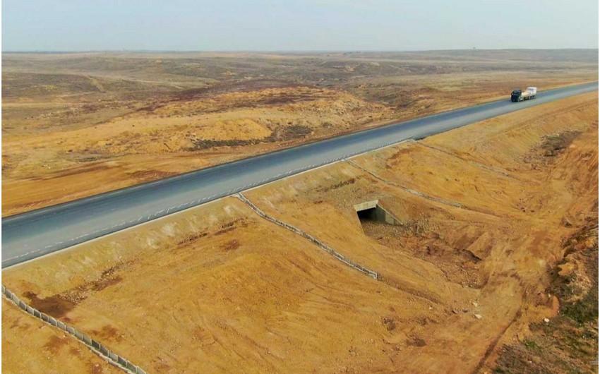 Ağdam-Əsgəran-Xocalı-Xankəndi yolunun inşasına dair son vəziyyət açıqlanıb
