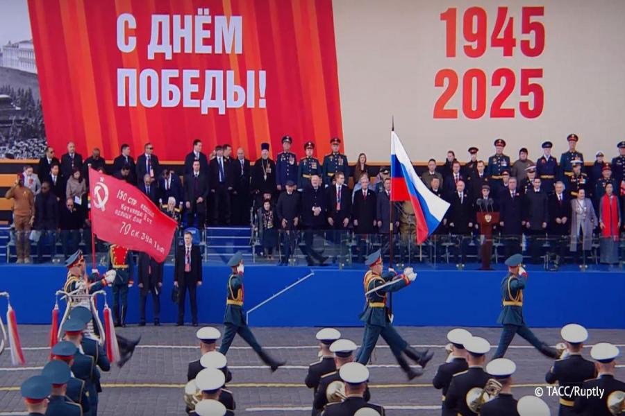 Moskvada Qələbənin 80 illiyinə həsr olunmuş parad keçirilib