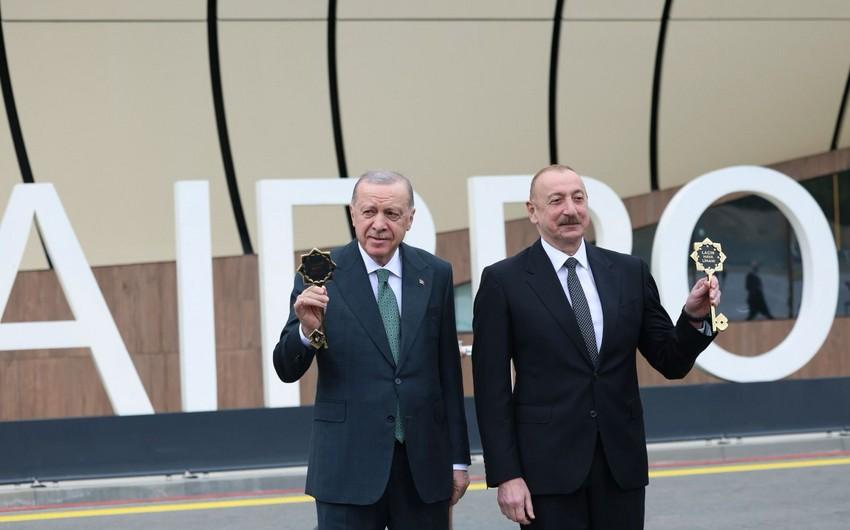 Ərdoğan: "Füzulidən sonra Laçında hava limanının açılması böyük addımdır"