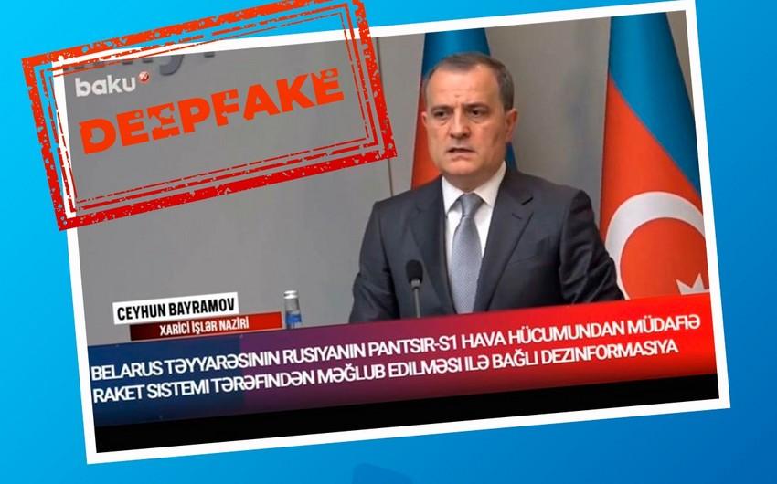 MEDİA: Nazirlərin adından yayılan xəbərlər “deep fake”dir