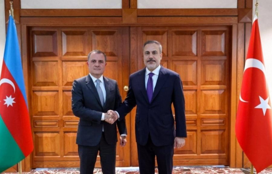 Ceyhun Bayramov Hakan Fidanla Ermənistan-Azərbaycan sülh prosesini müzakirə edib - YENİLƏNİB