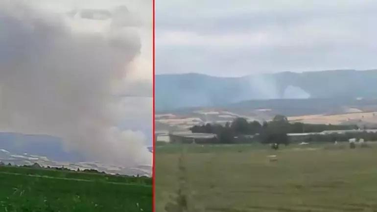 Türkiyənin daha bir şəhərində meşə yanğını