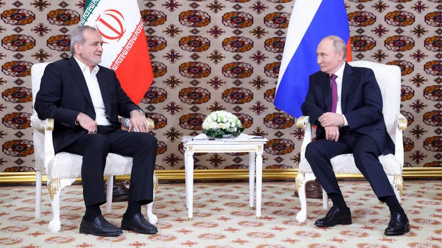 Putin və Pezeşkian Cənubi Qafqazdakı vəziyyəti müzakirə ediblər