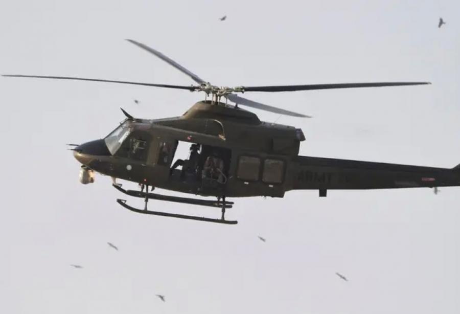 Pakistanda helikopter qəzaya uğrayıb